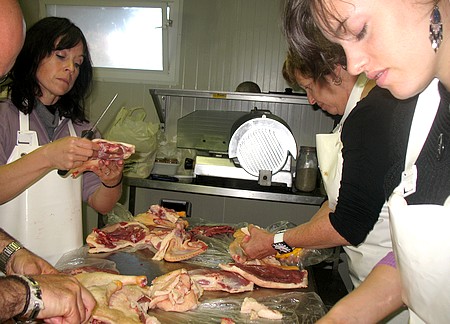 préparation du confit